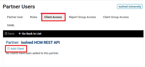 Human Interest - Client Access