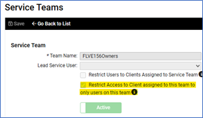 Setting up a service team 4