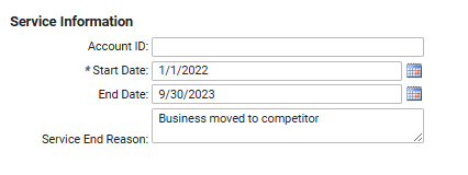 Termination moved to new provider
