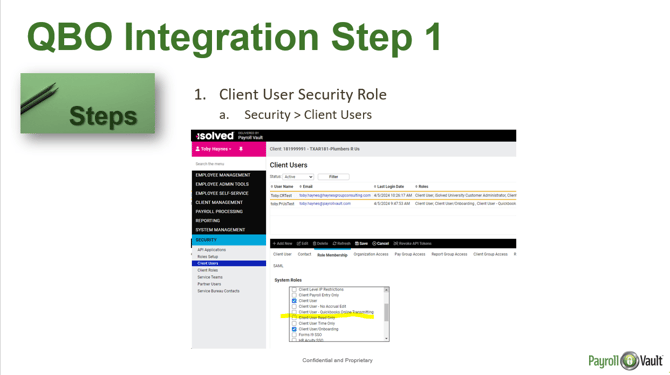 QBO Integration PPT 1