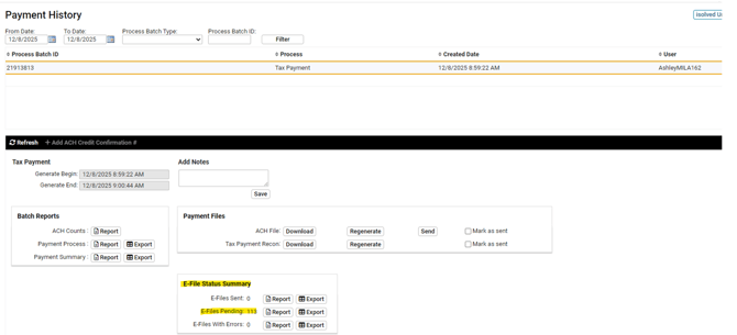 Create Tax Payment E-Files_1