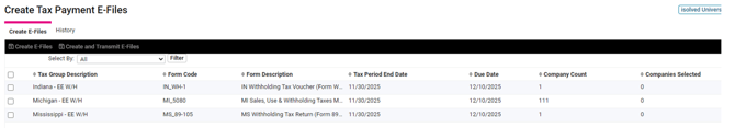 Create Tax Payment E-Files_2