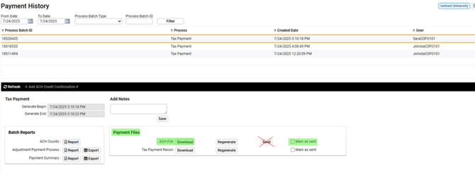 FileZilla - Georgia Bank Payments after 3PM MST_Pmt history Screenclip