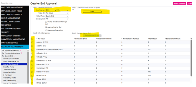Quarterly Processing Guide - 3
