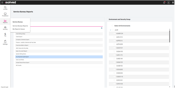 Tax Payment Audit Export - 1